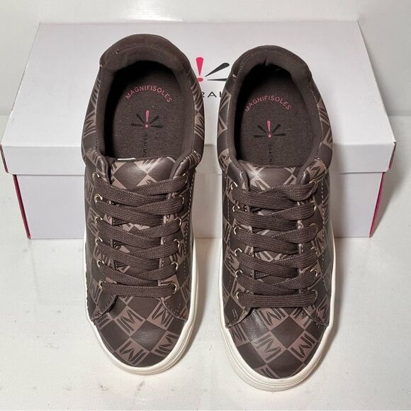 Isaac Mizrahi Live Monogram Sneaker - Picture 5 of 7